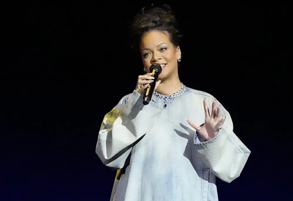 Rihanna hype Paramount movies at CinemaCon