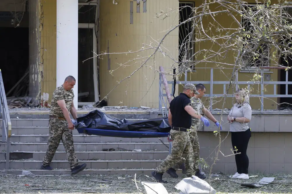 Russian bombardment of Ukrainian capital kills at least 3, including child