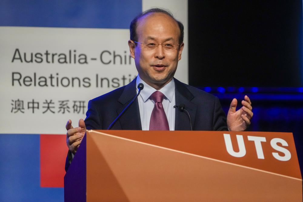 China envoy says Australia fired first shot with Huawei ban