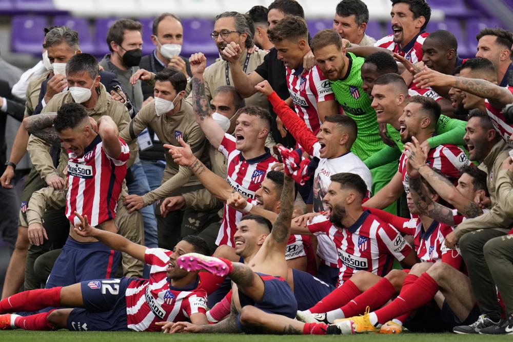 Atletico Madrid crowned Laliga Champion 2020/21