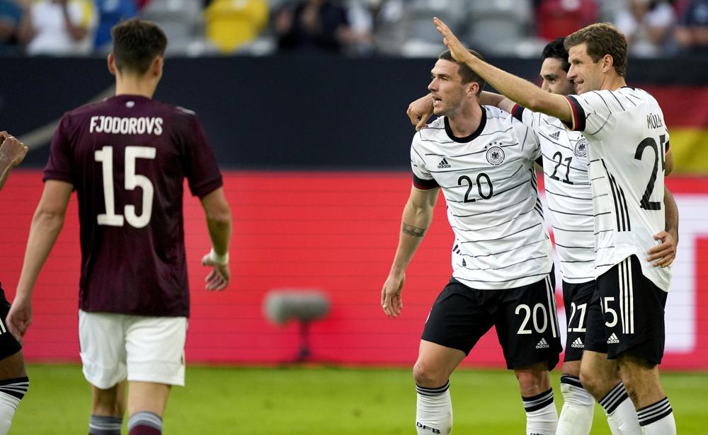 Germany warm up for Euro 2020 with 7-1 win over Latvia