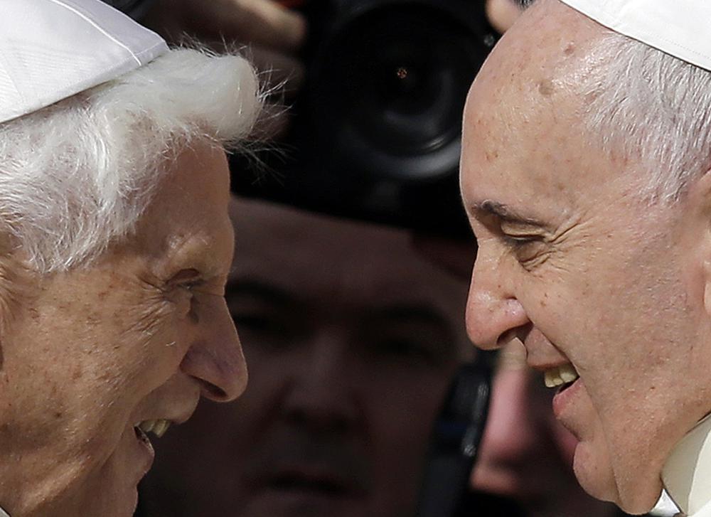 Benedict XVI turns 95 as book focuses on anomaly of 2 popes