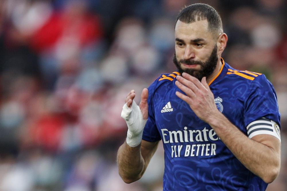 Benzema suspended for 1-year