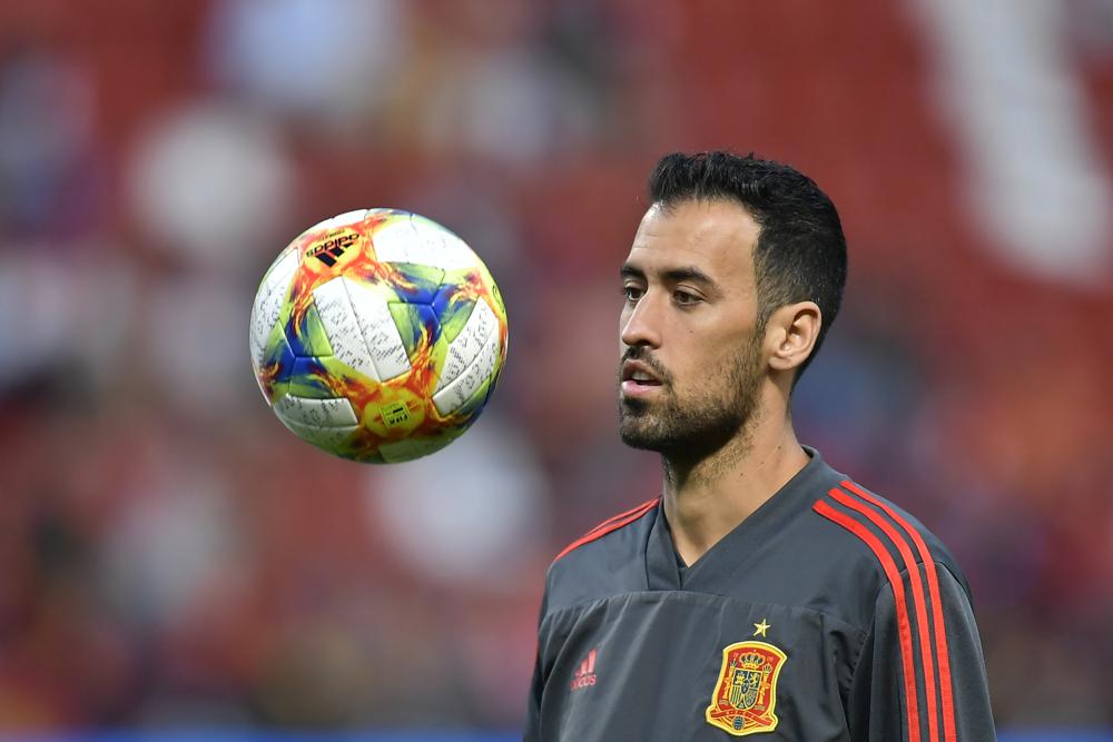 Problems for Spain as Busquets tests positive for COVID-19