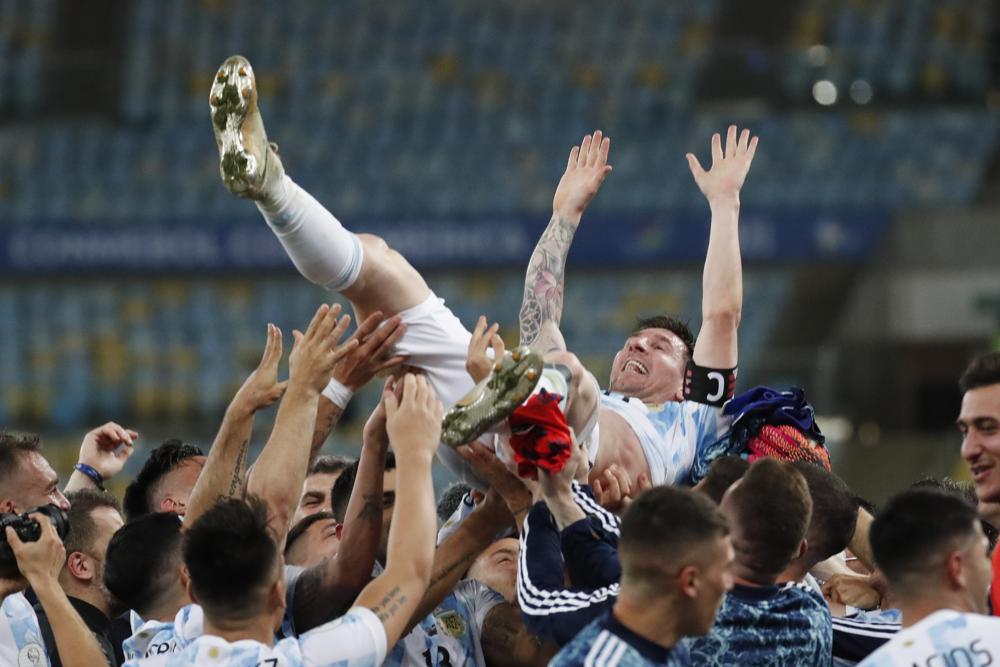 Argentina beat Brazil 1-0, wins Copa America title