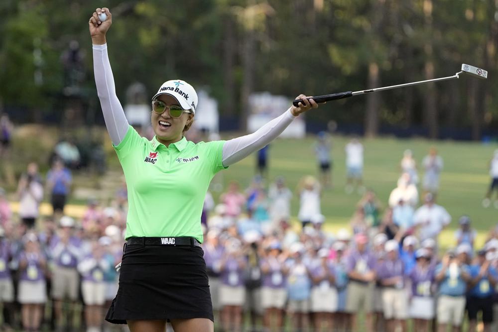 Lee wins U.S. Women’s Open, Horschel takes Memorial