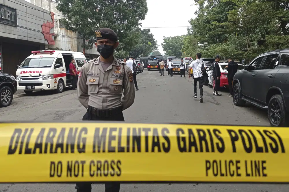 Bombing at Indonesian police station kills officer