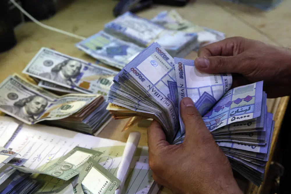 Lebanon’s pound hits new low