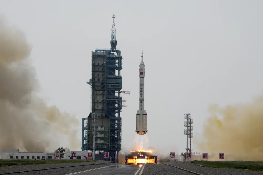 China launches new crew for space station