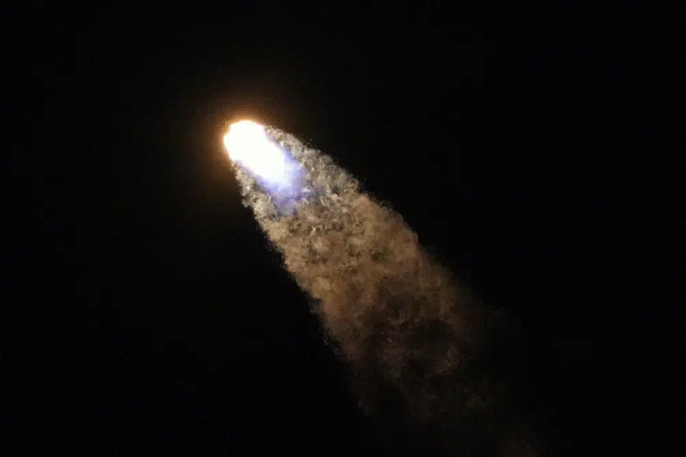 SpaceX launches US, Russia, UAE astronauts