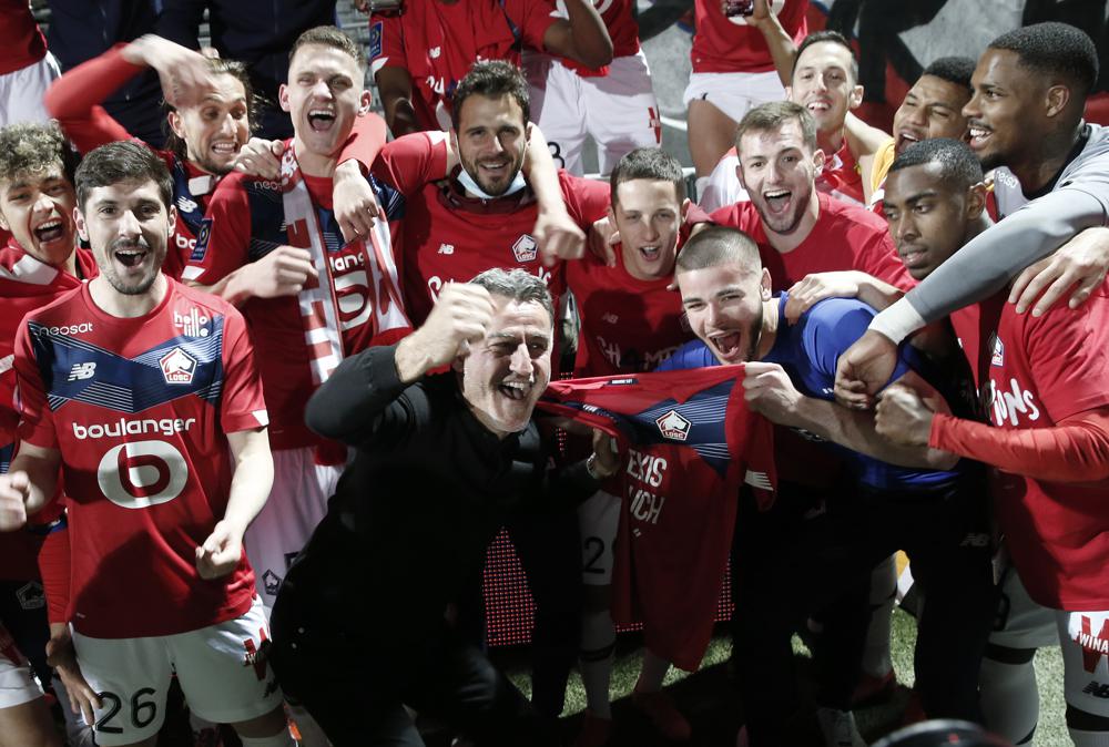 Lille seal first Ligue1 title in 10years