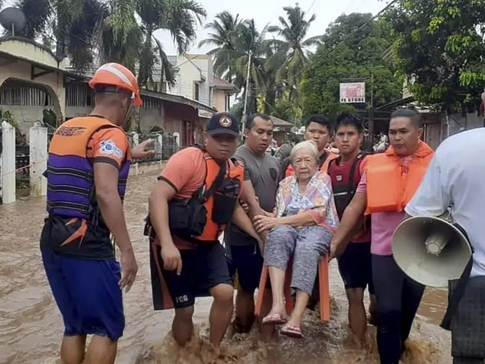 Philippine rain, flooding cause at least 25 deaths