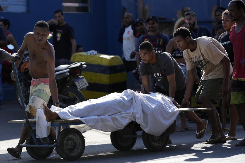 Rio Police raid on favela kills at least 18