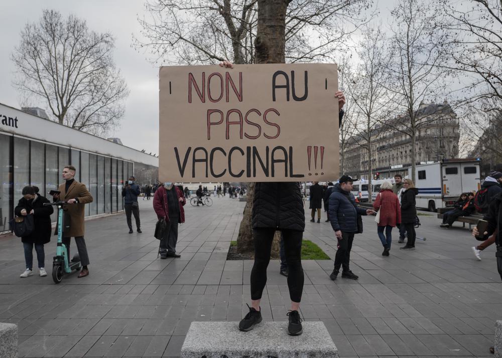 France bars unvaccinated from restaurants, sports venues