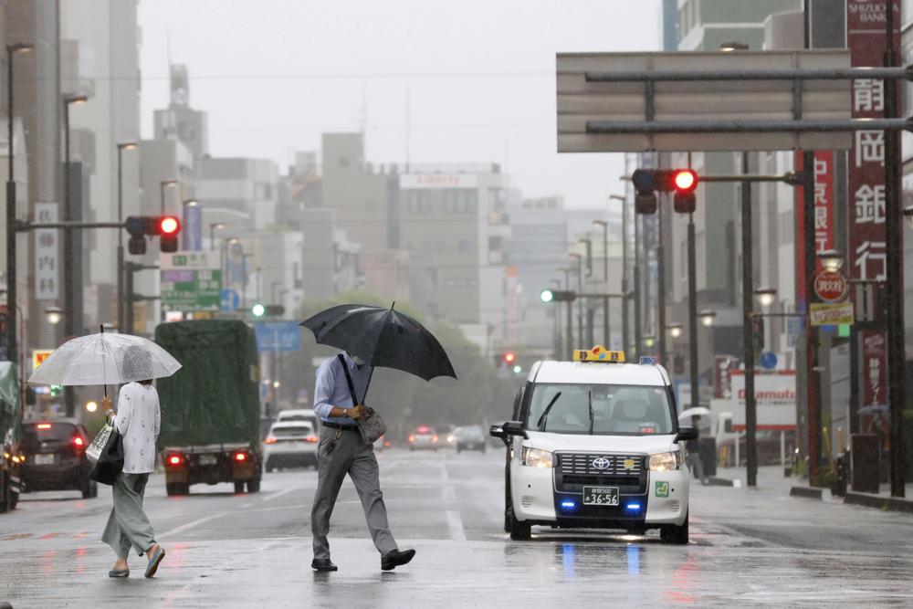 Tropical Storm Meari hammers Japan with heavy rainfall