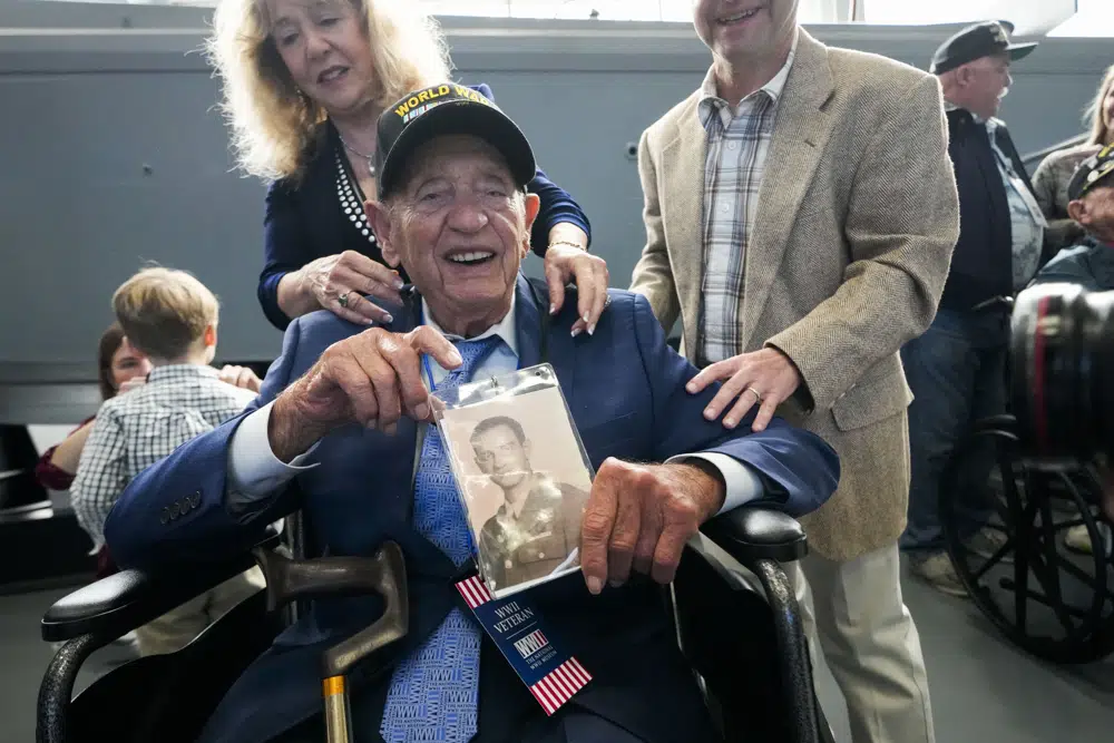 Oldest Pearl Harbor survivor marks 105th birthday