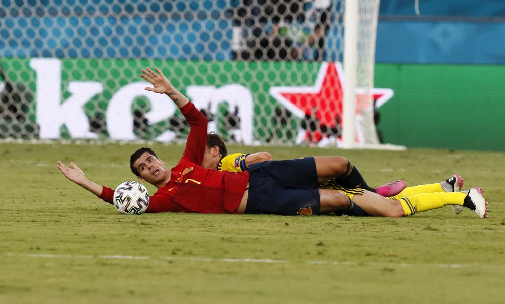 Morata singled out as Spain struggles to score at Euro 2020