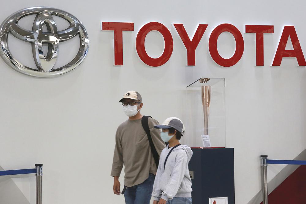 Toyota’s quarterly profit down on COVID