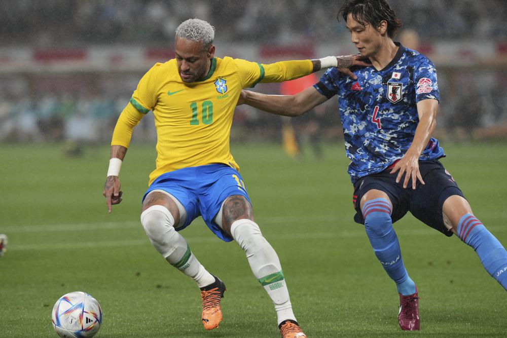 Neymar nets penalty as Brazil beats Japan 1-0 in friendly