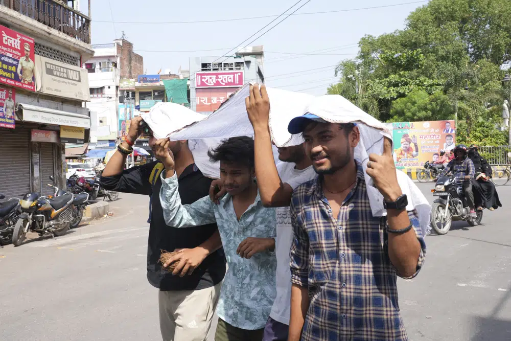 Monsoon rain delay causes extreme heat in India