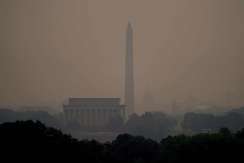 Millions breathing hazardous air from Canadian wildfires