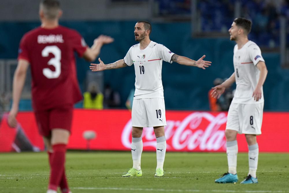 Bonucci indicates Italy won’t take a knee