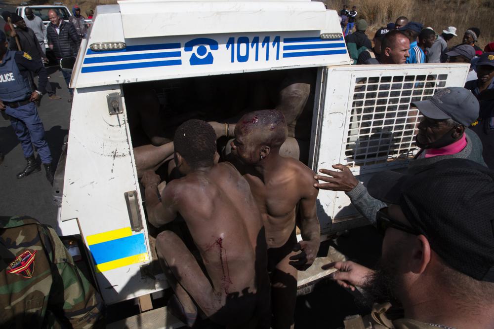 Anger, clashes in South Africa following gang rape arrests