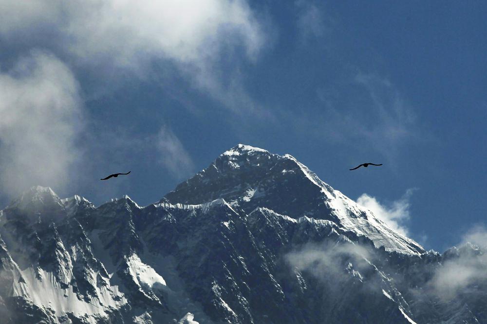 Arthur Muir, the oldest man to climb Everest