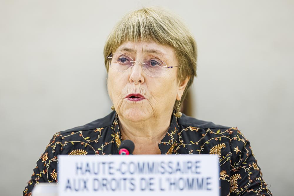 Bachelet won’t seek 2nd term as UN human rights chief