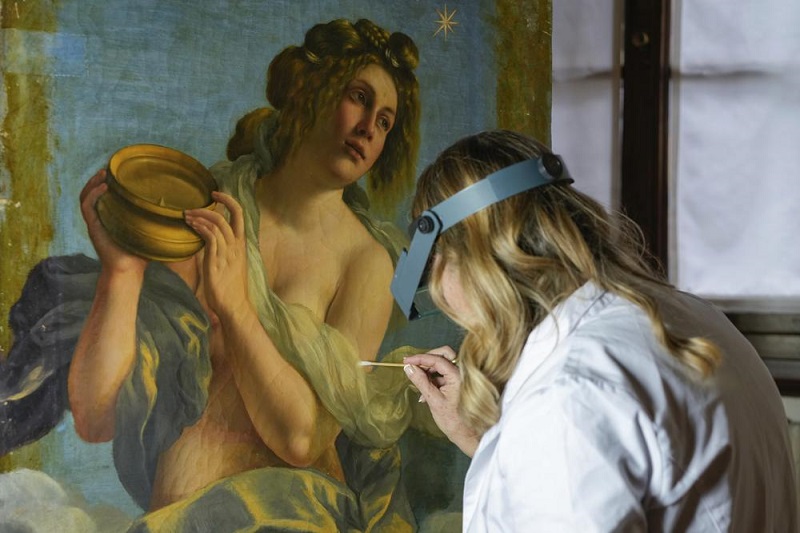 Artemisia Gentileschi’s 1616 nude to be digitally unveiled