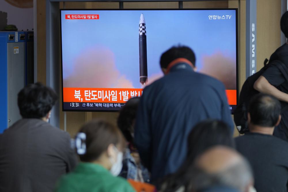 North Korea fires ballistic missile amid rising animosities