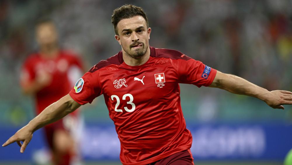 Switzerland beat Turkey 3-1 at Euro 2020