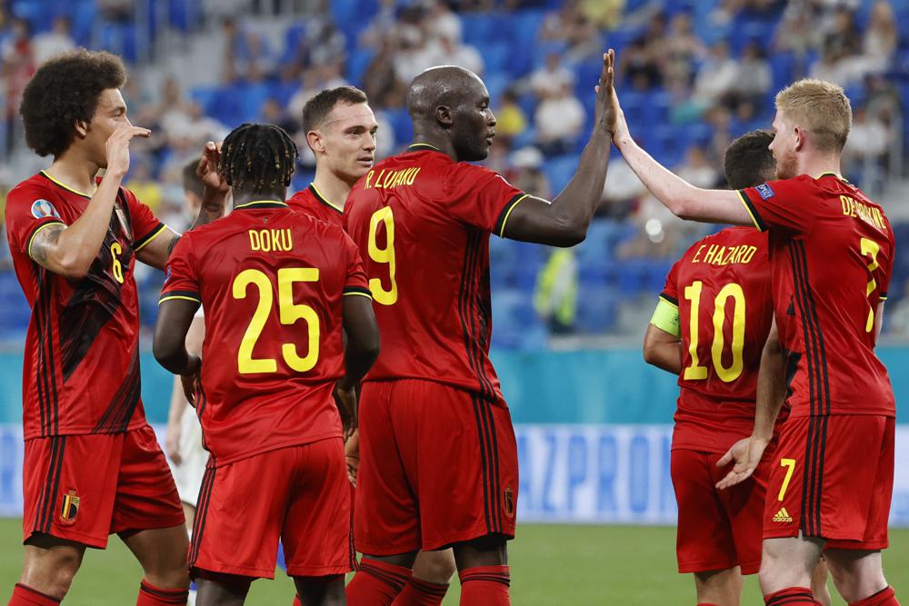 Belgium beat Finland, perfect in group play at Euro 2020