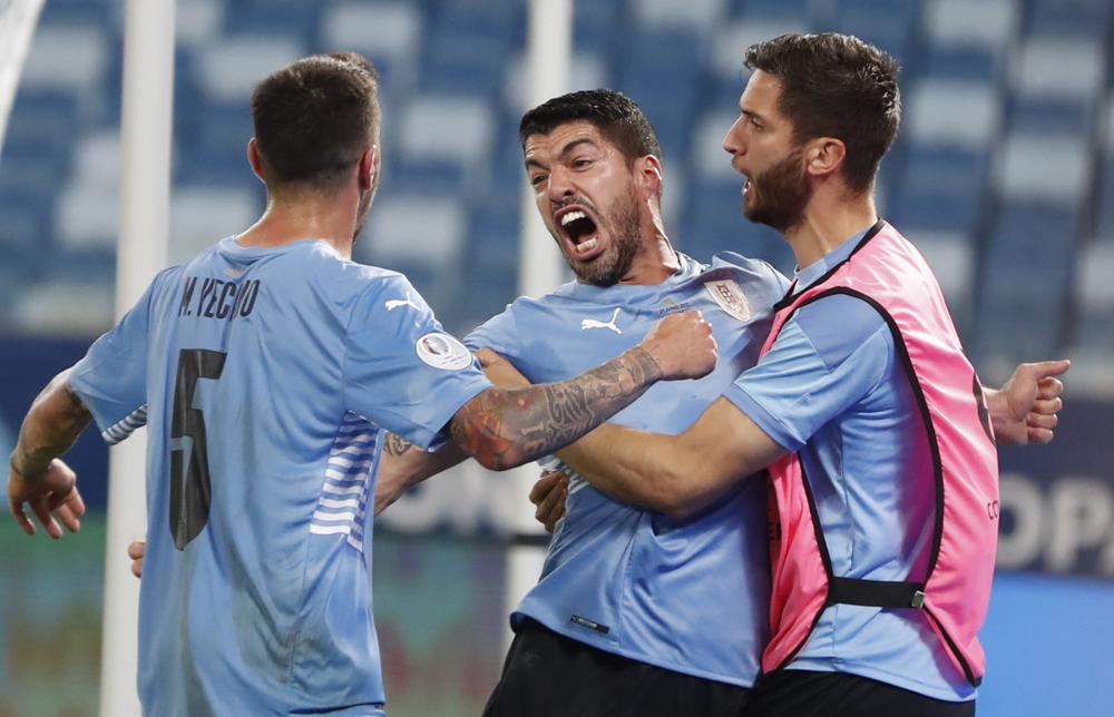 Suárez goals at Copa America ends Uruguay’s scoring drought