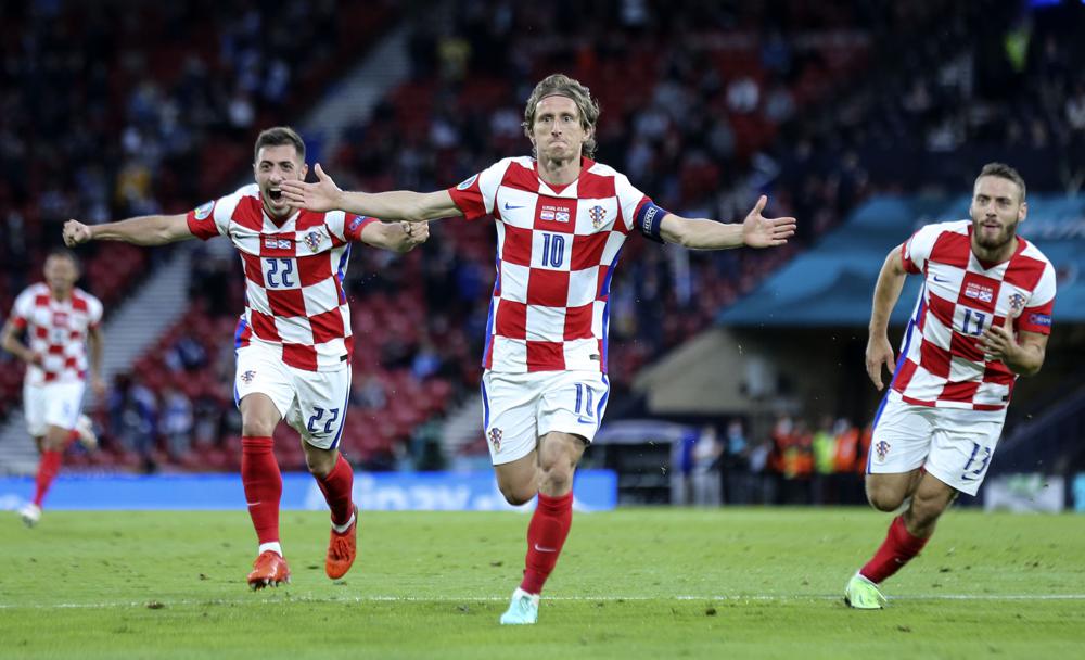 Croatia advance at Euro 2020 with Modrić leading the way