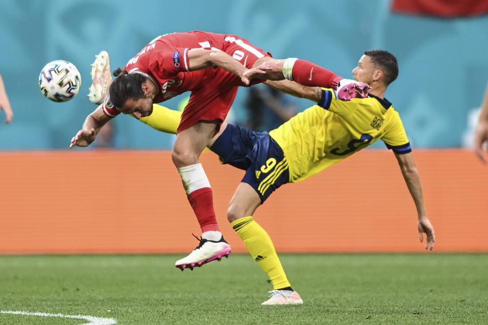 Sweden score late to beat Poland at Euro 2020