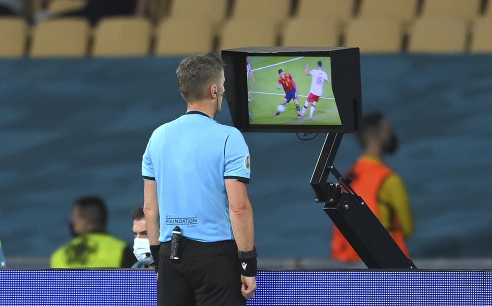 UEFA praises VAR for rise in penalties given at Euro 2020