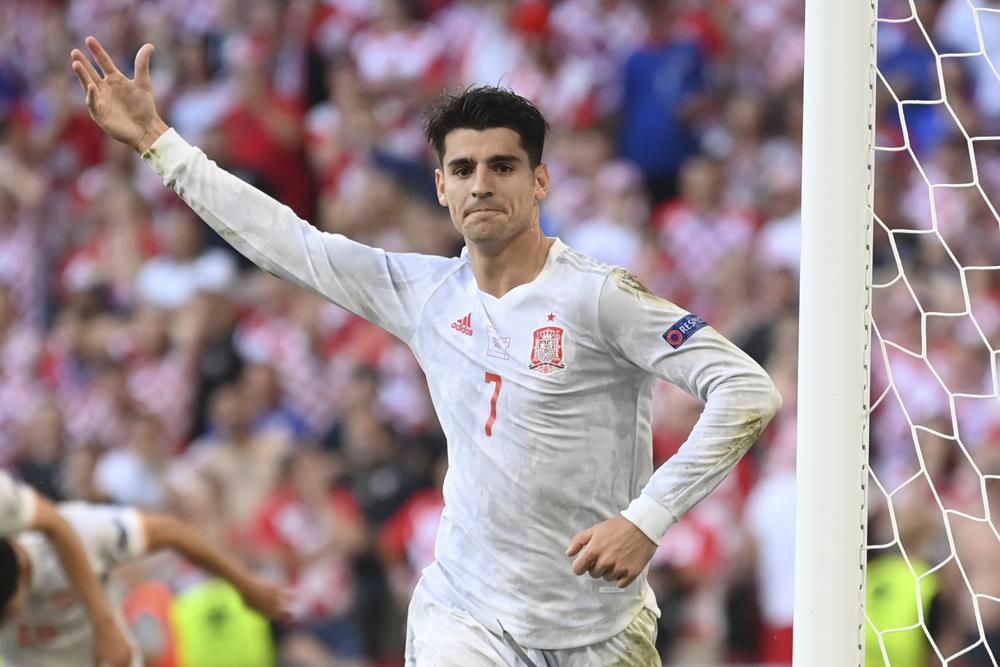 Morata scores, Spain beat Croatia in extra time