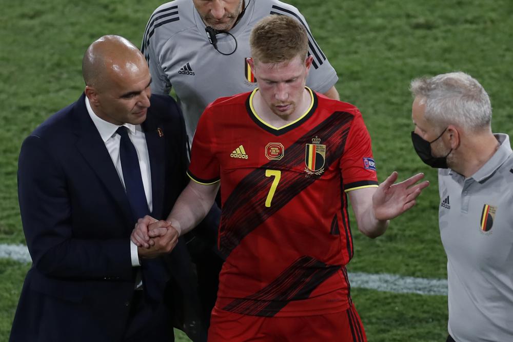 De Bruyne and Hazard 50-50 to face Italy at Euro 2020