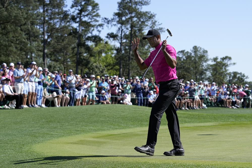 Tiger is back at Masters