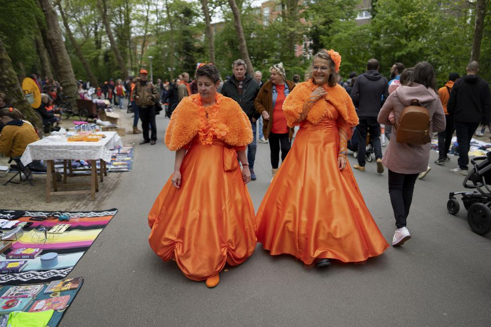 After 2 muted years, orange-clad folk mark Dutch King