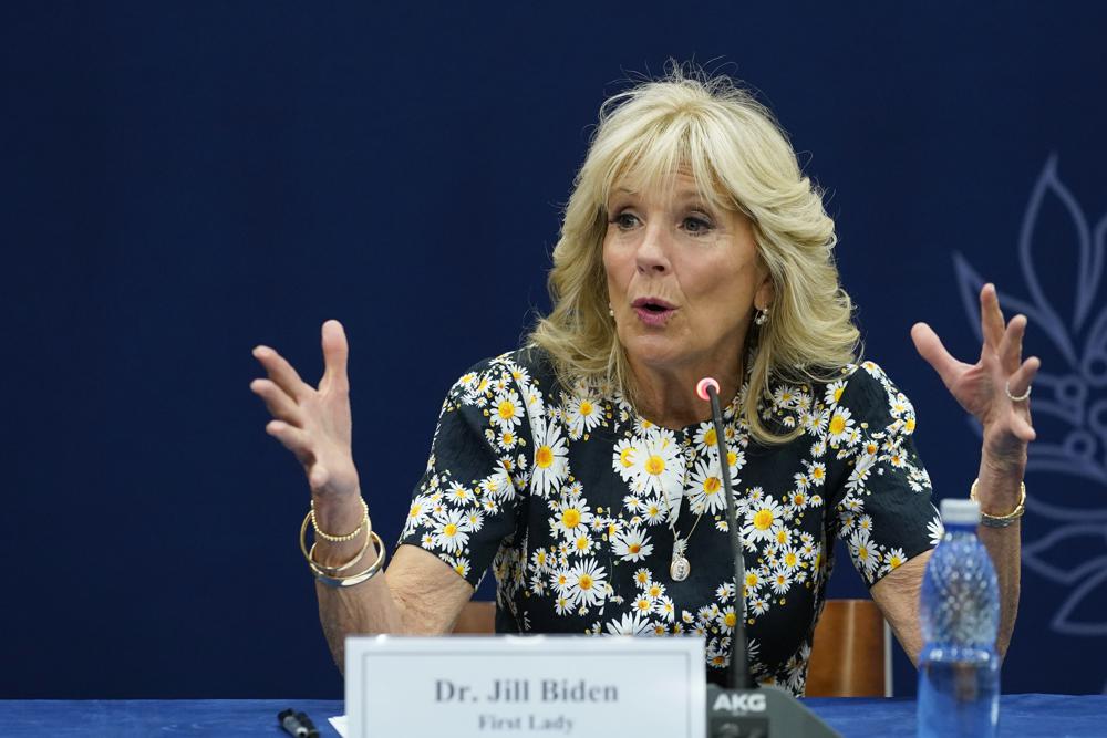 Jill Biden lauds Romanian efforts