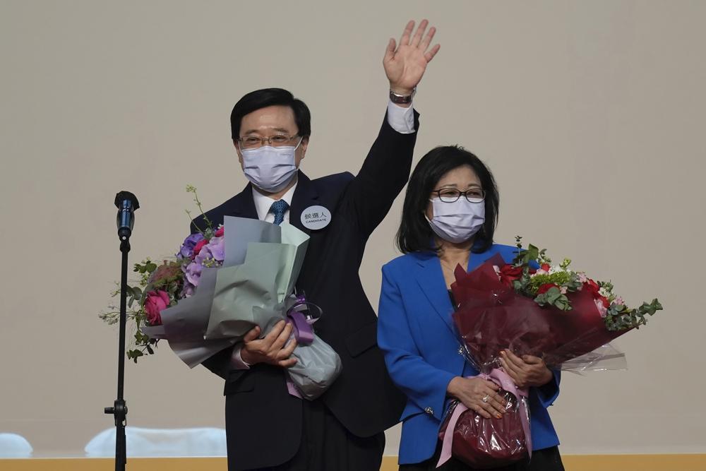 John Lee elected as Hong Kong’s next leader