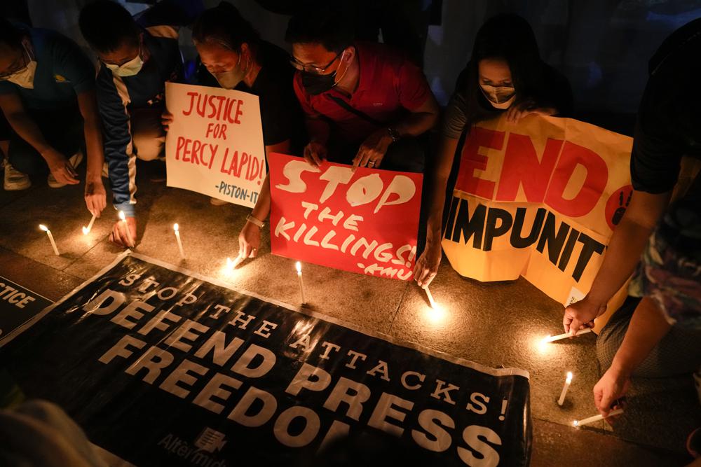 Philippine prisons chief charged in journalist’s killing