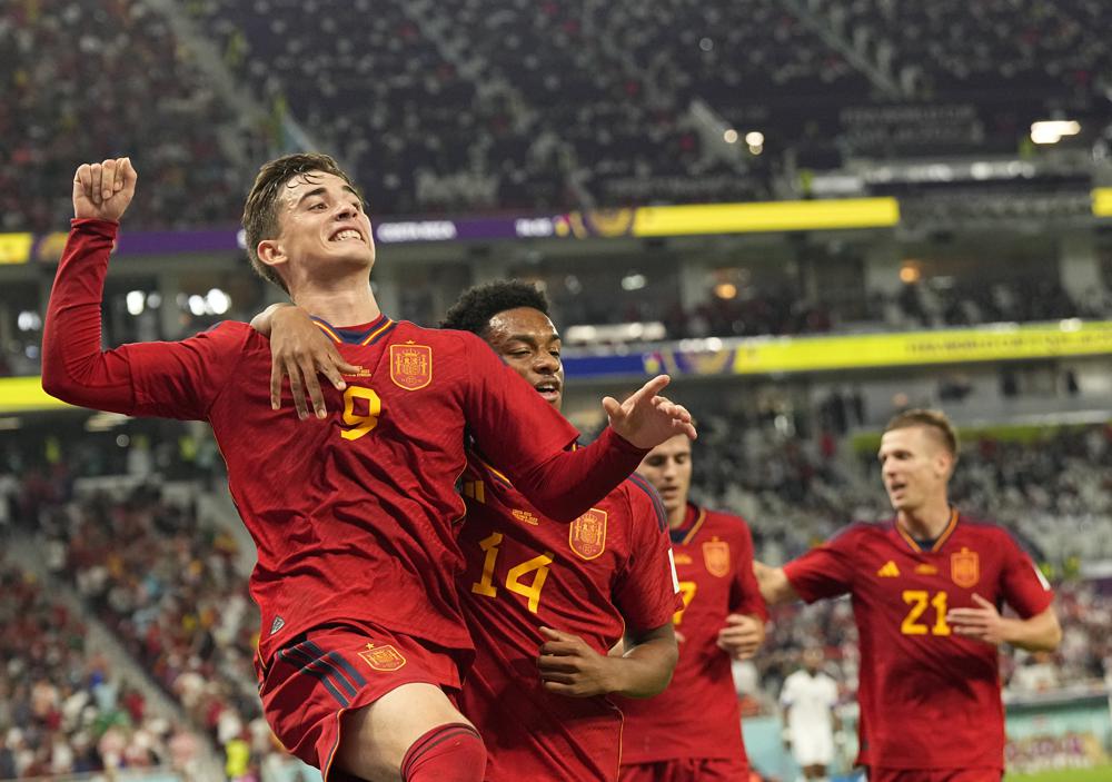 Spain off to flying start with 7-0 win over Costa Rica