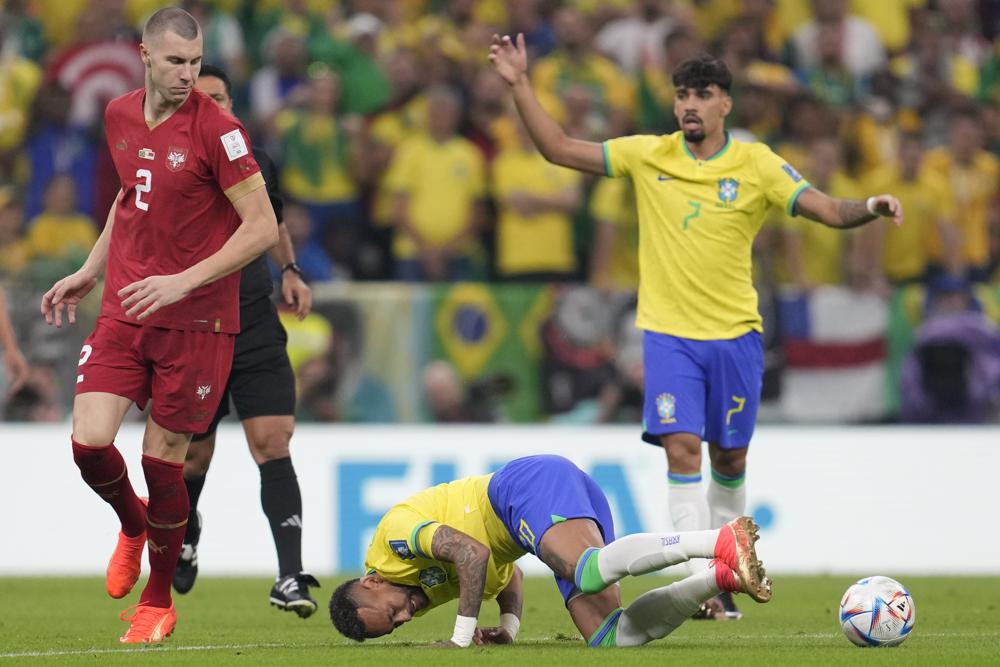 Injured Neymar to miss Brazil’s second World Cup match