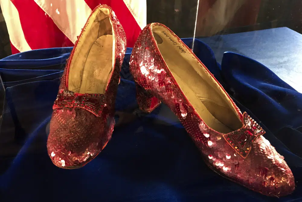 Man indicted in theft of ‘Wizard of Oz’ ruby slippers