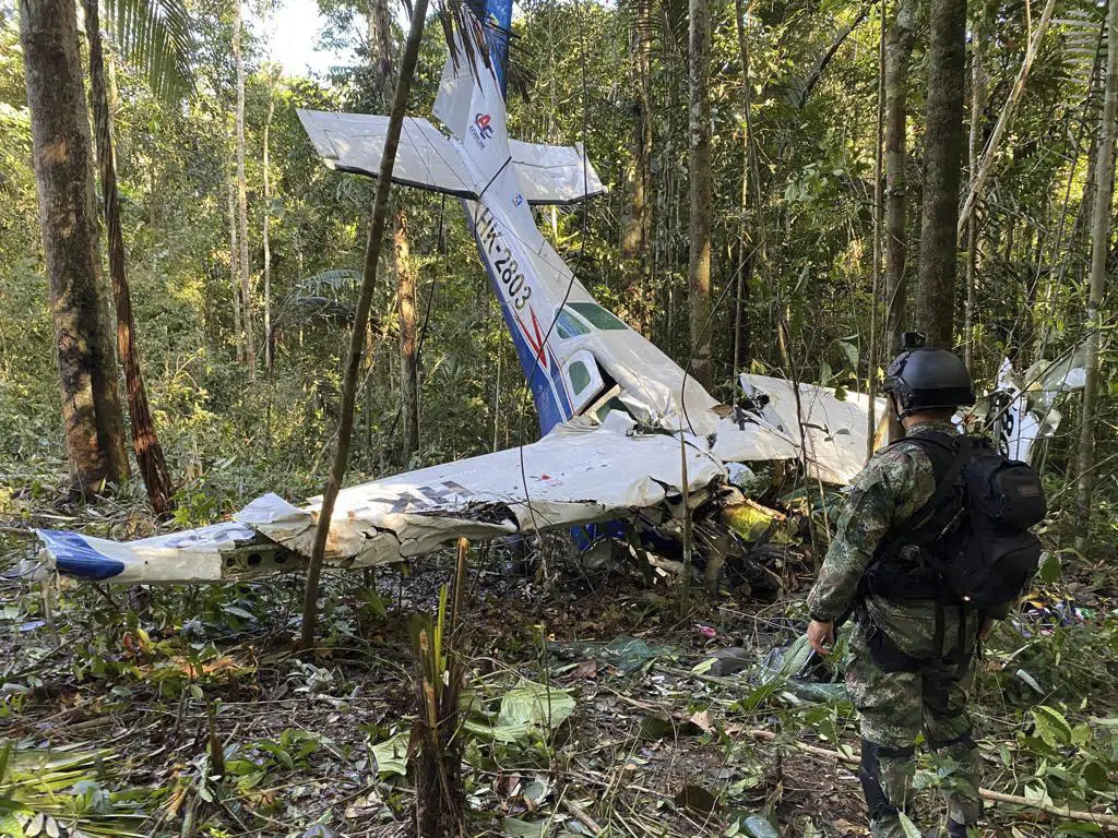 4 kids missing after deadly Amazon plane crash