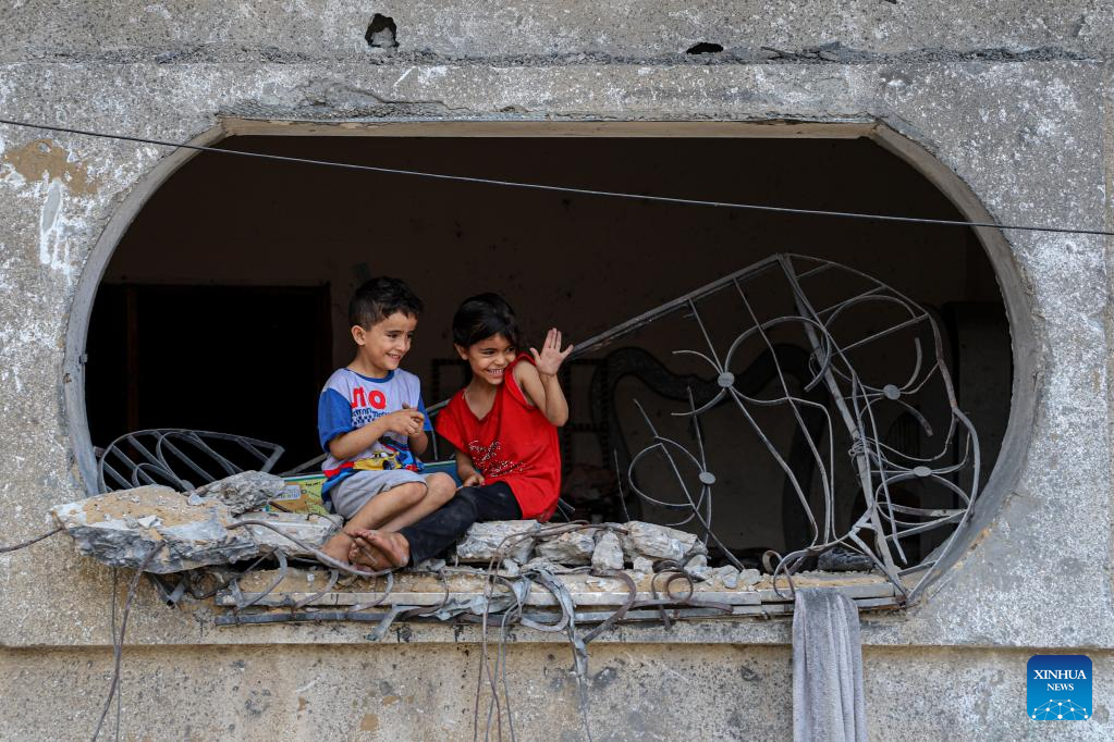 In pics: Palestinian children in Gaza