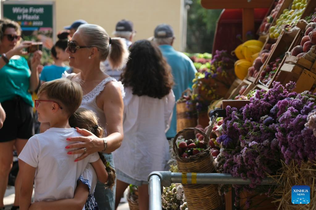 Traditional festival celebrating in Malta